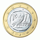 1 Euromünze aus Griechenland
