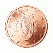 5 cent Münze aus Irland
