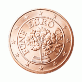 5 cent Münze aus Österreich
