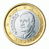 1 Euromünze aus Spanien
