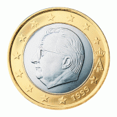 1 Euro Münze von Belgien
