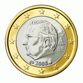 1 Euro Münze von Belgien