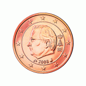 2 cent Münze von Belgien