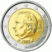 2 Euro Münze von Belgien