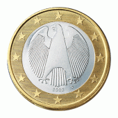 1 Euromünze aus Deutschland