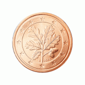 2 cent Münze aus Deutschland