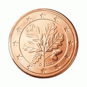 5 cent Münze aus Deutschland