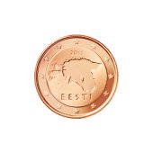 1 cent Münze aus Estland