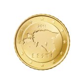 10 cent Münze aus Estland