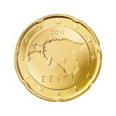 20 cent Münze aus Estland