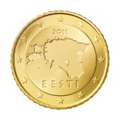 50 cent Münze aus Estland