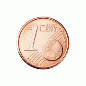 1 cent Münze alte Wertseite