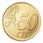 50 cent Münze alte Wertseite
