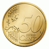 50 cent Münze neue Wertseite