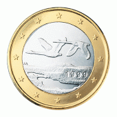 1 Euromünze aus Finnland