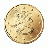 20 cent Münze aus Finnland
