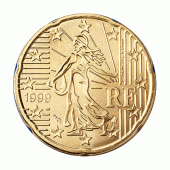 20 cent Münze aus Frankreich