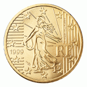 50 cent Münze aus Frankreich