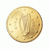 10 cent Münze aus Irland