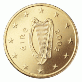 50 cent Münze aus Irland