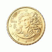 10 cent Münze aus Italien