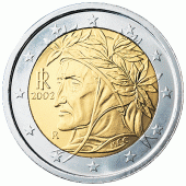 2 Euromünze aus Italien