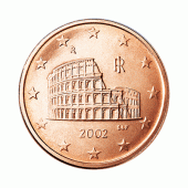 5 cent Münze aus Italien