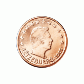 1 cent Münze aus Luxemburg