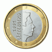 1 Euromünze aus Luxemburg