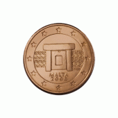 1 cent Münze aus Malta