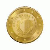 10 cent Münze aus Malta