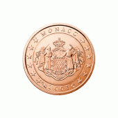 1 cent Münze aus Monaco
