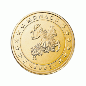 10 cent Münze aus Monaco