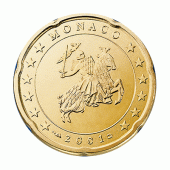 20 cent Münze aus Monaco
