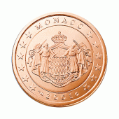 5 cent Münze aus Monaco