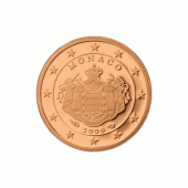 1 cent Münze aus Monaco