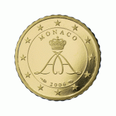 10 cent Münze aus Monaco