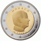 2 Euromünze aus Monaco