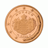5 cent Münze aus Monaco
