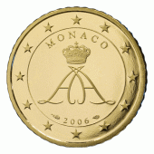 50 cent Münze aus Monaco