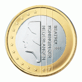 1 Euromünze aus den Niederlanden