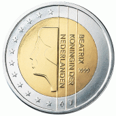 2 Euromünze aus den Niederlanden