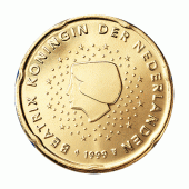 20 cent Münze aus den Niederlanden