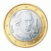 1 Euromünze aus Österreich