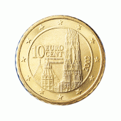 10 cent Münze aus Österreich