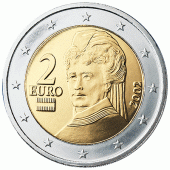 2 Euromünze aus Österreich