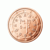 2 cent Münze aus Portugal