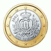 1 Euromünze aus San Marino