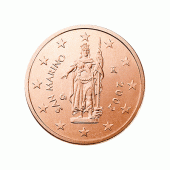 2 cent Münze aus San Marino