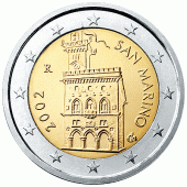 2 Euromünze aus San Marino